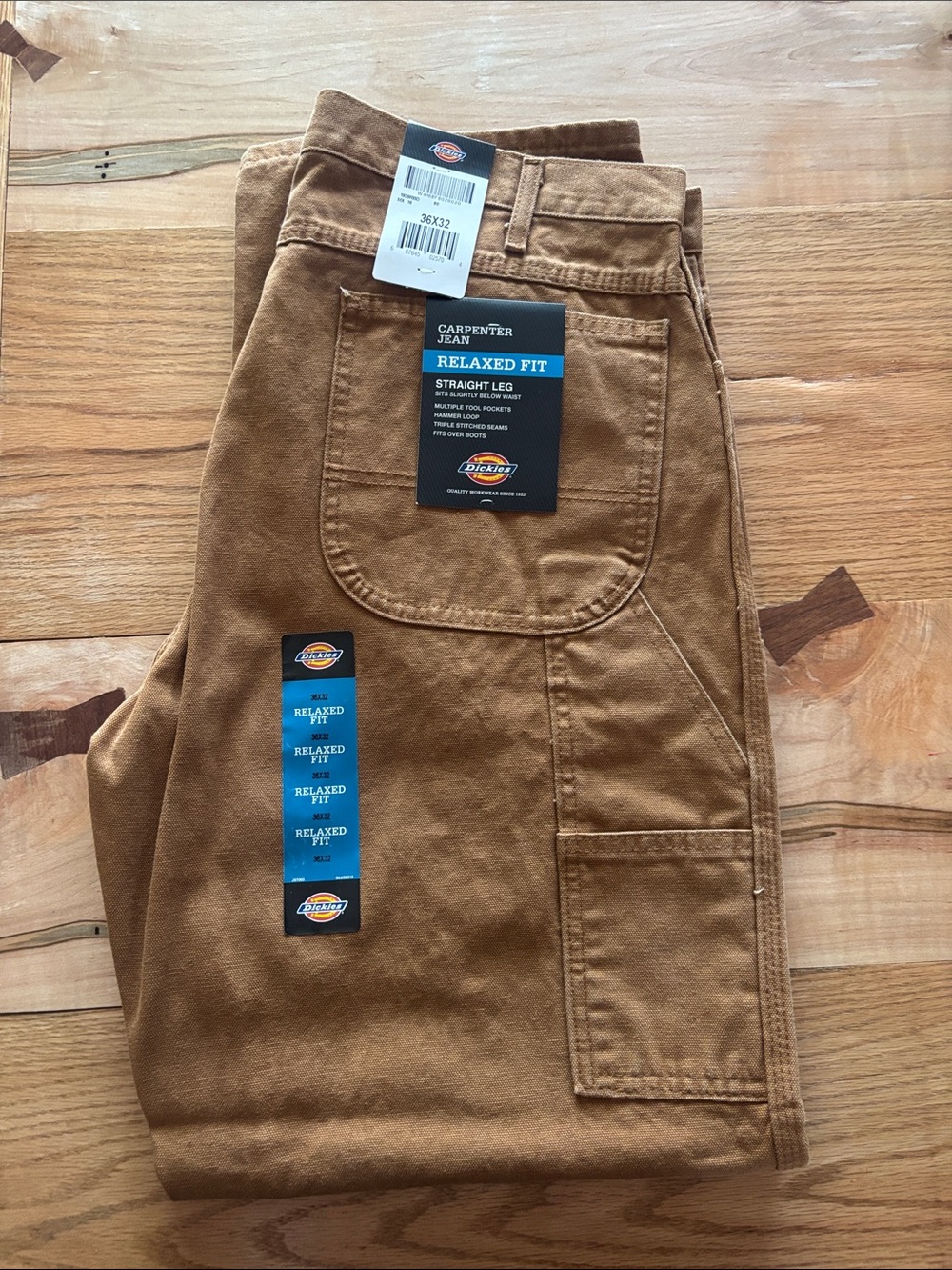 Dickies Men's Carpenter Cargo Pants Relaxed Fit